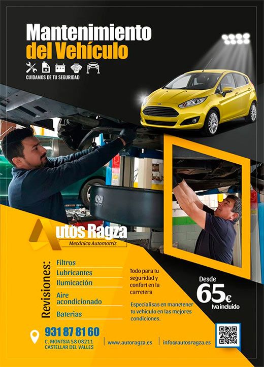 Autos Ragza, S.L. oferta de mantenimiento de vehículo